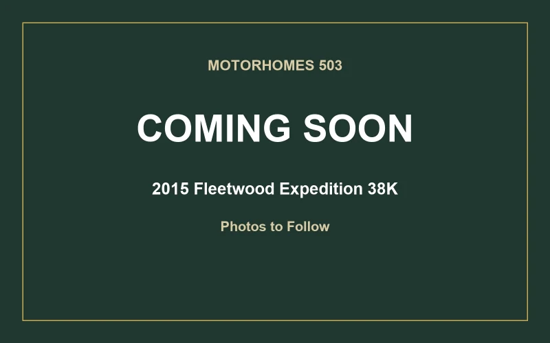 Coming Soon — Photos to Follow